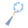 Jewelry Silicone Cartoon Characters Handmade Cross Keychain Rabbit Bag Pendant Bracelet