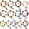 Jewelry Silicone Cartoon Characters Handmade Keychain Bag Pendant Bracelet