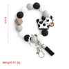 Jewelry Silicone Cartoon Characters Handmade Keychain Bag Pendant Bracelet