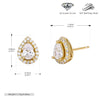Jewelry Silver Doublelayer Pendant Earrings And Necklace Light Luxury Ochain Electroplating