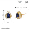 Jewelry Silver Doublelayer Pendant Earrings And Necklace Light Luxury Ochain Electroplating