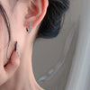 Jewelry 925 Silver Moissanite Geometric Earrings For Women