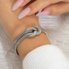 Jewelry Snake Bone Chain Bracelet Iron Chain Geometric Electroplating Style For Women