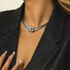 Jewelry Snake Bone Chain Bracelet Iron Chain Geometric Electroplating Style For Women