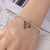 Jewelry Snowflake Christmas Tree Bell Socks Charm Bead Pendant 925 Sterling Silver Dripping Oil Original Design Festival Elements