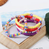 Jewelry Soft Pottery Bracelet Geometric Handmade For Girls