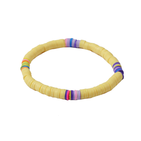 Jewelry Soft Pottery Bracelet Geometric Handmade For Girls