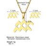 Jewelry Stainless Steel Alloy Constellation Zodiac Pendant Necklace For Women