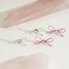 Jewelry Stainless Steel Bow Electroplating Earrings