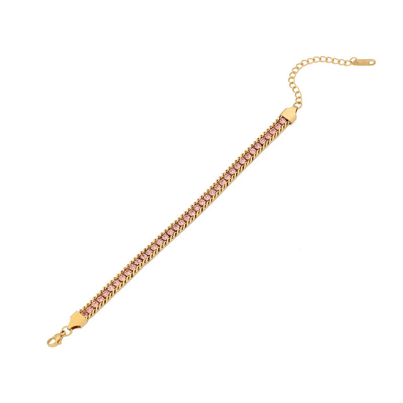Jewelry Stainless Steel Bracelet Electroplating Fashion Women's