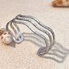 Jewelry Stainless Steel Bracelet Retro Geometric 18K Goldplated
