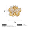 Jewelry Stainless Steel Butterfly Beaded Pendant Necklace With Electroplating And Diy Braided Design