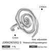 Jewelry Stainless Steel Conch Geometric Electroplated