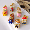 Jewelry 316L Stainless Steel Dripping Oil Cartoon Characters Bracelet Pendant