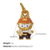 Jewelry 316L Stainless Steel Dripping Oil Cartoon Characters Bracelet Pendant