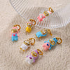 Jewelry 316L Stainless Steel Dripping Oil Cartoon Characters Bracelet Pendant