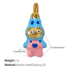 Jewelry 316L Stainless Steel Dripping Oil Cartoon Characters Bracelet Pendant