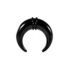 Jewelry Stainless Steel Electroplated Black Ushaped Nose Ring And Ear Expander Piercing