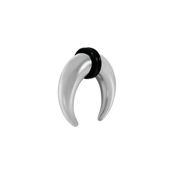 Jewelry Stainless Steel Electroplated Black Ushaped Nose Ring And Ear Expander Piercing
