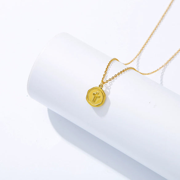 Jewelry Stainless Steel Fourleaf Clover Pendant Electroplating Accessories Including Heart Star Butterfly Cross Shapes
