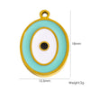 Jewelry Stainless Steel Geometric Electroplated Pendant Necklace Earrings Accessories