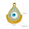 Jewelry Stainless Steel Geometric Electroplated Pendant Necklace Earrings Accessories
