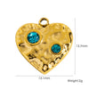 Jewelry Stainless Steel Geometric Electroplated Pendant Necklace Earrings Accessories