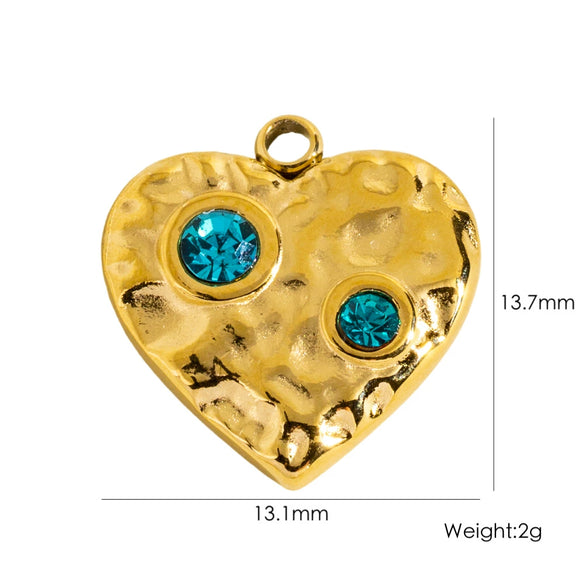 Jewelry Stainless Steel Geometric Electroplated Pendant Necklace Earrings Accessories