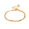 Jewelry Stainless Steel Geometric Electroplated Women's Pendant Bracelet Chain