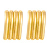 Jewelry Stainless Steel Geometric Electroplating Women's Earrings