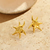 Jewelry Stainless Steel Geometric Electroplating Women's