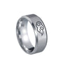 Jewelry Stainless Steel Geometric Fire Shadow Cloud Style Electroplating