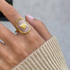 Jewelry Stainless Steel Geometric Open Ring Electroplating Women's