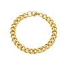 Jewelry Stainless Steel Geometric Single Grinding Electroplating Unisex Bracelet
