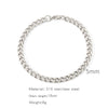 Jewelry Stainless Steel Geometric Single Grinding Electroplating Unisex Bracelet