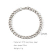 Jewelry Stainless Steel Geometric Single Grinding Electroplating Unisex Bracelet