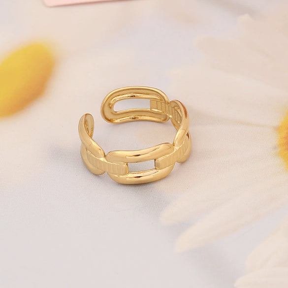 Jewelry Stainless Steel Heart Ring Women's Natural Style