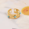 Jewelry Stainless Steel Heart Ring Women's Natural Style