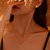 Jewelry Stainless Steel Heartshaped Animal Zodiac Electroplating Women's Necklace And Earrings