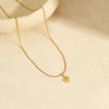 Jewelry Stainless Steel Heartshaped Animal Zodiac Electroplating Women's Necklace And Earrings