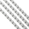 Jewelry Stainless Steel Hollow Goldplated Necklace With Brushed Barrel Gold Chain And Vacuum Gold Plating Treatment