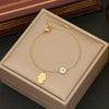 Jewelry Stainless Steel Insect Dripping Oil Women's Devil's Eye Star Butterfly Bracelet