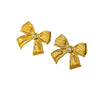 Jewelry Stainless Steel 18K Gold Electroplated Bow Tie Style