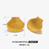 Jewelry Stainless Steel Marine Life Shell Earrings Necklace Electroplating For Women Minimalist Style