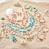 Jewelry Stainless Steel Ocean Series Geometric Shell Starfish Electroplated For Women