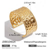 Jewelry Stainless Steel Open Bracelet Cut Out Style Electroplated