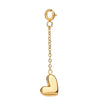 Jewelry Stainless Steel Pendant Accessories Love Bikini Connection Buckle Electroplating