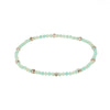 Jewelry Stainless Steel Plated 18K Gold Natural Stone Geometric Style Clavicle Chain Necklace