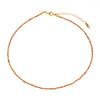Jewelry Stainless Steel Plated 18K Gold Natural Stone Geometric Style Clavicle Chain Necklace