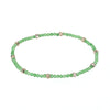 Jewelry Stainless Steel Plated 18K Gold Natural Stone Geometric Style Clavicle Chain Necklace